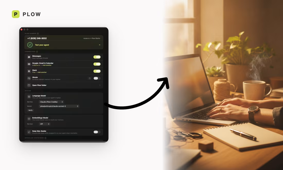 OpenClaw connected to Gmail, Slack, and your Mac